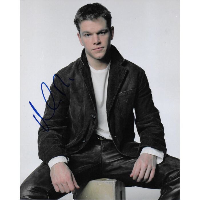 Matt damon leather on sale jacket