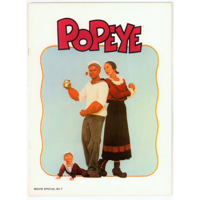 Popeye 1980 original movie program