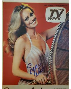 Susan Anton GOLDENGIRL, Cannonball Run II Signed 8X10 Photo #19