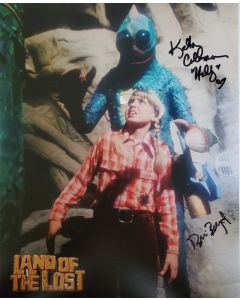 Bill Boyd & Kathy Coleman Land of the Lost Original Autographed 8X10 Photo