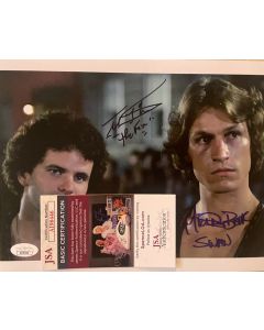 Michael Beck & Thomas G. Waite THE WARRIORS 1979 Original Autograph 8x10 photo w/JSA COA