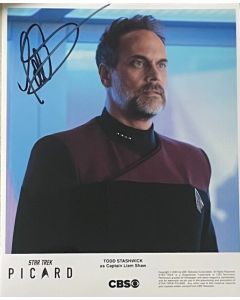 Todd Stashwick Star Trek: Picard Original Signed 8X10 Photo #2