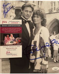Kate Jackson & Bruce Boxleitner SCARECROW & Mrs Original Signed 8x10 JSA COA #10