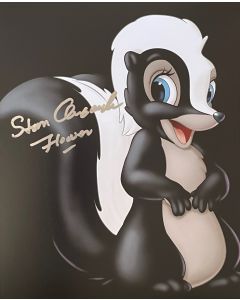 Stan Alexander DISNEY BAMBI FLOWER 8x10 Signed Photo #2