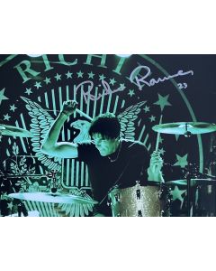 Richie Ramone THE RAMONES DRUMMER Original 8X10 signed Photo #5