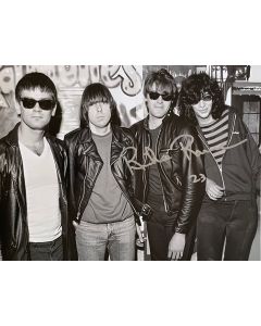 Richie Ramone THE RAMONES DRUMMER Original 8X10 signed Photo #7