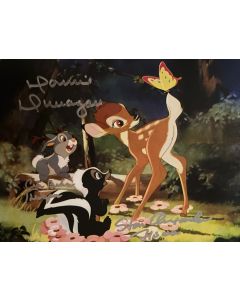 DISNEY Bambi Trio signed 8x10 Donnie Dunagan, Stan Alexander, Peter Behn #3