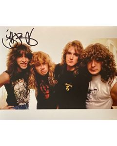 Jeff Young MEGADETH Original signed 8X10 Photo #2