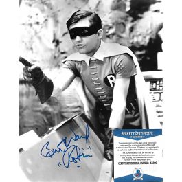 Burt Ward Robin Boy Wonder 3 with Beckett COA