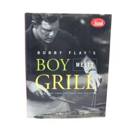 Boy Meets Grill BOOK - Signed by author Bobby Flay