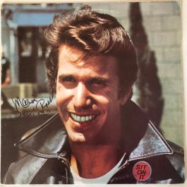 Fonzie's Favorites LP Cover signed by Marion Ross (Mrs. C.)